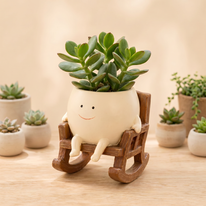 Bloomy™ Smiley Rocking Planter
