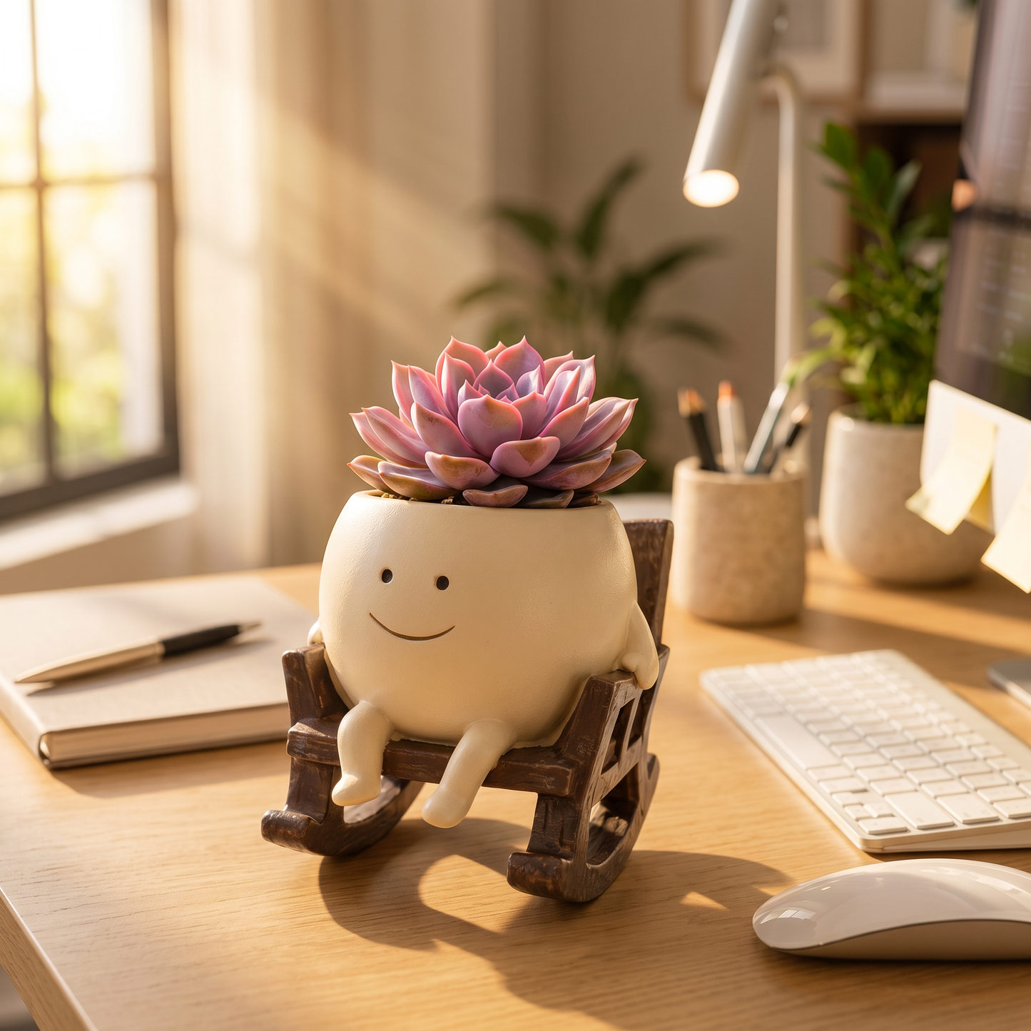 Bloomy™ Smiley Rocking Planter